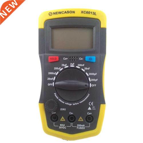 Digtital Capacitance Meter XC6013L Capacitor Tester mF uF Ci