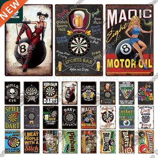 Putuo Decor WDF World Cup Vintage Tin Sign Metal Plaque Retr