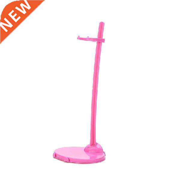 1Pcs/lot Hot Sale Pink Transparant Doll Stand Display