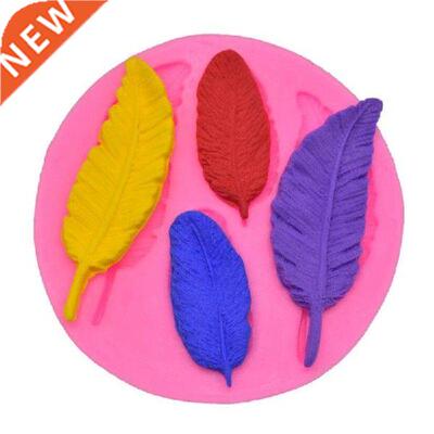 1PC Fether Sugr Buttons Silicone Mold Fondnt Mold Cke