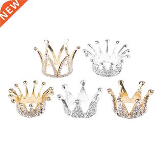 1 Pcs Crown Design Metal Nails Stand Holders Salon Brush Ra