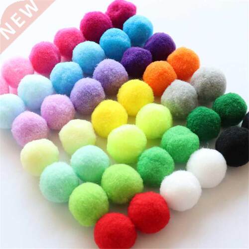 Fluffy Soft Pompom Plush Pom Poms Ball 8mm 10mm 15mm 20mm 25