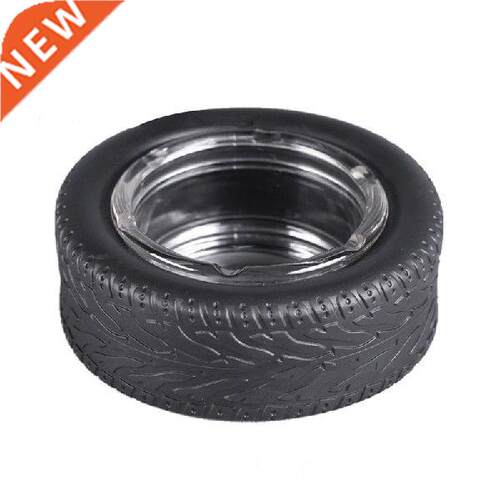 Tire Gift Fashion Creative Tire Ashtray Glass Ashtray Cute