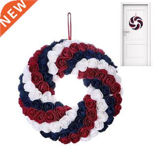 American Patriotic Wreath Independence Day Wreaths For