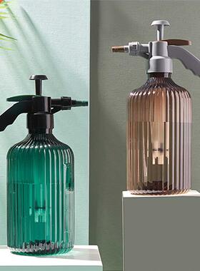 Flower Watering Pot with Column Pattern Air Pressure Spray