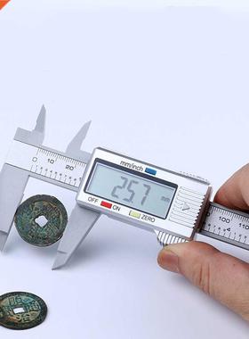 6inch LCD 150mm Carbon Fiber Vernier Caliper Gauge Micromete