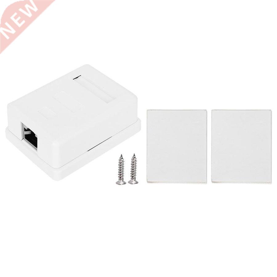 2pcs RJ45 Junction Box Desktop In适用于mation Box 8P8C Netwo