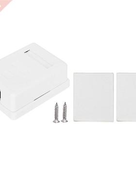2pcs RJ45 Junction Box Desktop In适用于mation Box 8P8C Netwo