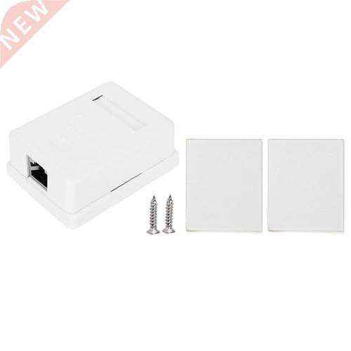 2pcs RJ45 Junction Box Desktop In适用于mation Box 8P8C Netwo