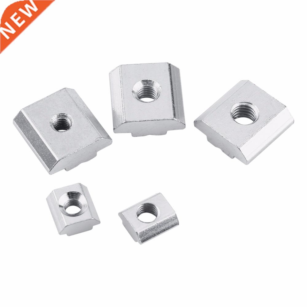 50pcs M4 M5 Nuts T Sliding Hammer Nut Block Square Nuts 2020