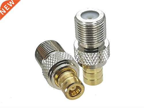 10Pcs SMB Female Jack to F TV Female Jack RF Adapter Connect