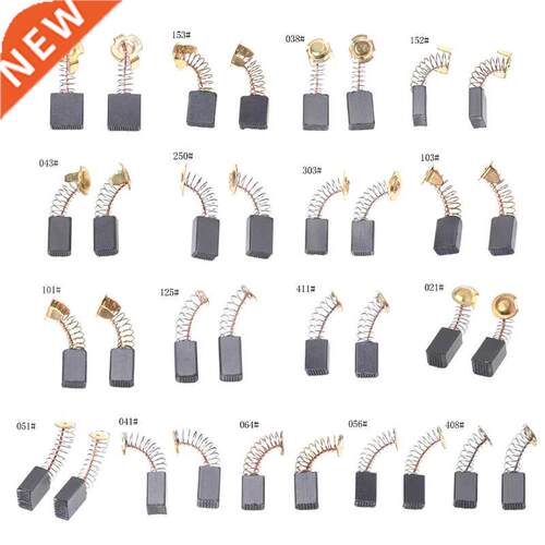 2Pcs Electric Drill Carbon Brush Spare Part For Bosch Makita