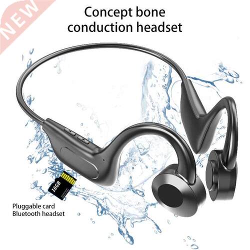 New Bone Conduction Earphone Sport Running Waterproof Wirele