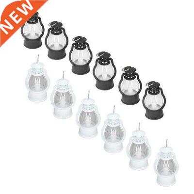 6Pcs Electric Lantern Vintage Lamp Battery Operated Light
