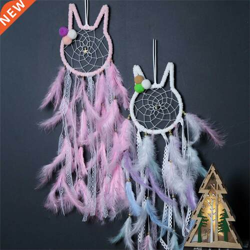 Dreamcatcher Pink And White Handmade Dream Catchers