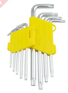 9 Pieces L Shaft T10 T15 T20 T25 T27 T30 T40 T45 T50 Securit