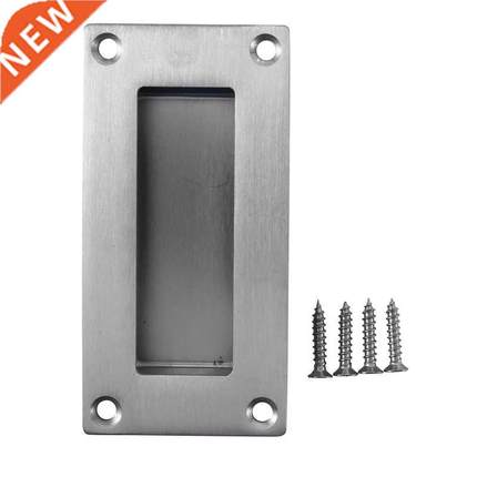 Rectangular Face Fix Flush Recessed Sliding Door Pull