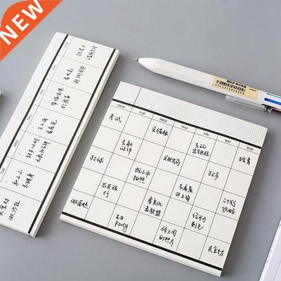 50Sheets Daly Schedule/Weekly/Monthly Planner Notepad Teara