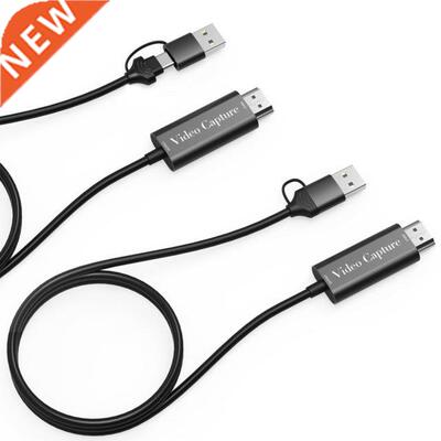 HD Video Capture Card USB A/C Dual Interface HDMI-compatible