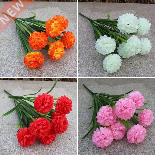 Cheap Multicolor Silk Hydrangea Artificial Flower White Wedd