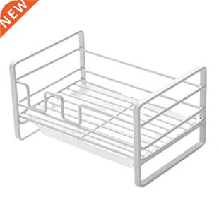 Durable Sponge Rack Drain Quickly with Removable Tray Sink