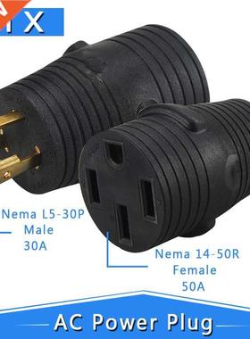 [L5 30P to 14 50R] Plugrand Nema L5 30 30 AMP Male to 14 50