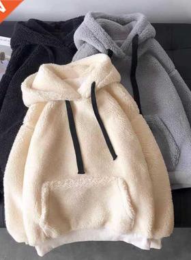 Sweatshirts Hoodies Women Autumn Winter Clothes Plush Warm F