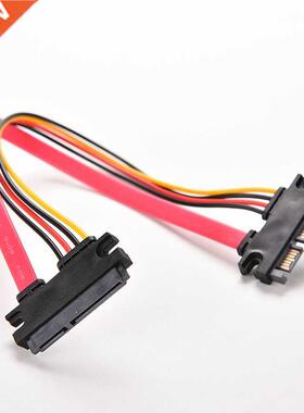 30cm 22Pin SATA Cable Male to Female 7+15 Pin Serial ATA SAT