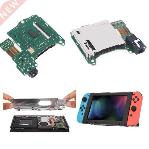 Game Cartridge Card Slot Board Headphone Jack Port Socket Pr