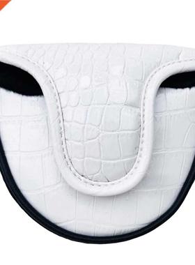 Golf Mallet Headgear PU Center Putter Headgear Classc
