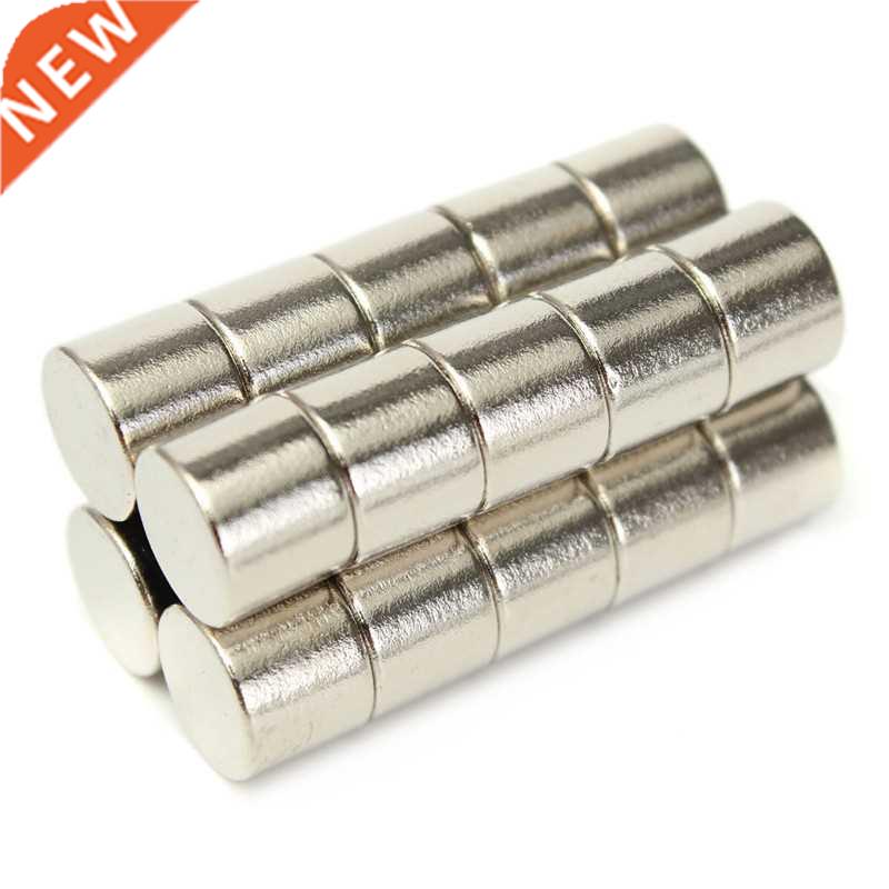 20pcs 10 X 8mm N50 Dsc Round Magnets Strong Rare Earth Neod