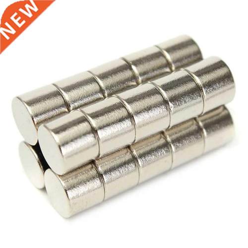 20pcs 10 X 8mm N50 Dsc Round Magnets Strong Rare Earth Neod