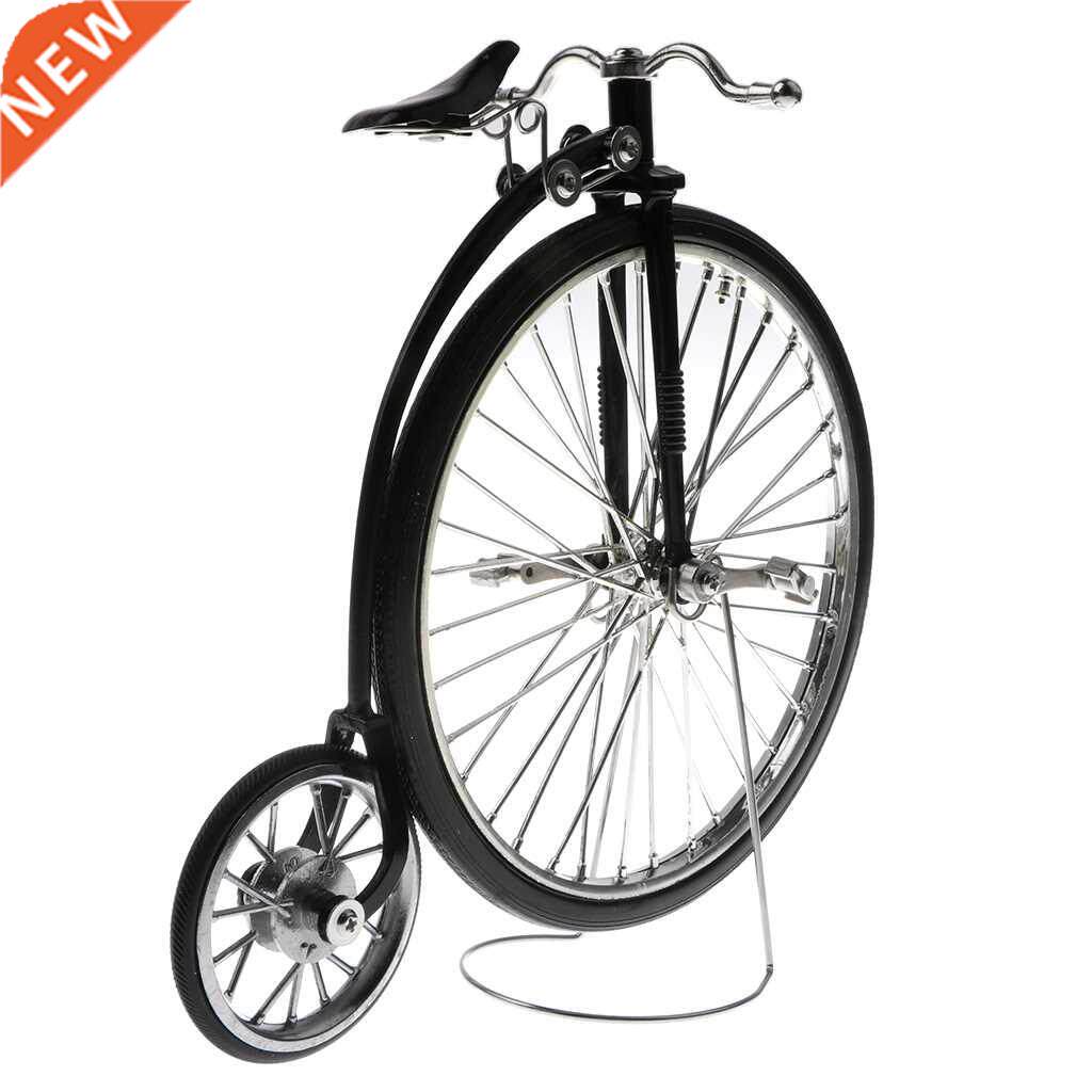 1:10 Scale Mini Vintage High Wheel Bike Model Cycling Toy Di