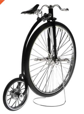1:10 Scale Mini Vintage High Wheel Bike Model Cycling Toy Di