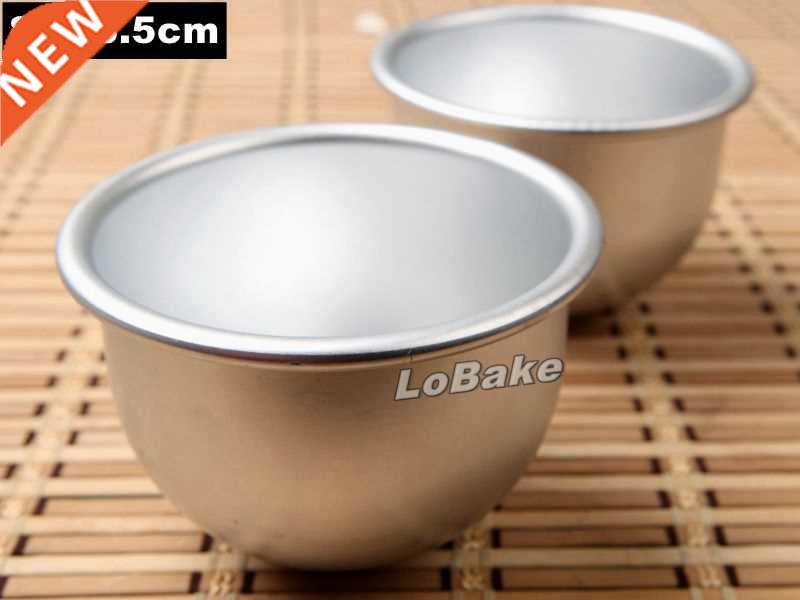 (10pcs/lot) 8.5*6.5cm Deepen half ball cup shape aluminium