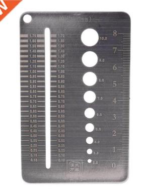 0.1-10 Screw Gauge Plate Diaeter easuring Gauge Stainles