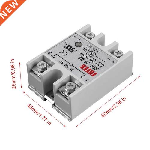 *1pc Newest 1pcs Solid State Relay Module SSR-25DA 25A /250V