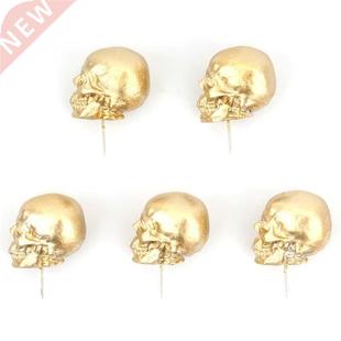 5pcs/box Resin Skull Thumbtack Drawing Pins Pushpin Board Ph