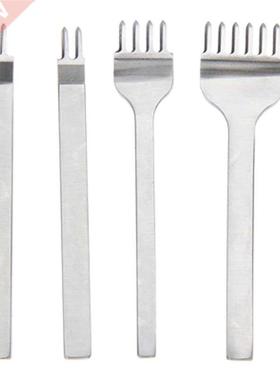 4mm 4pcs Leather Craft Tools Hole Punches Stitching Punch 1,