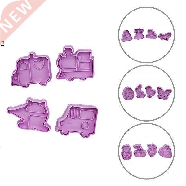 DIY 3D Christmas Cookie Cutters Cartoon Biscoito Mould