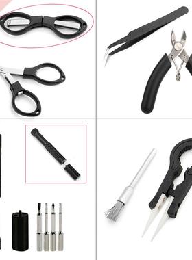 Vape Tool Set Bag Prebuilt Coil Vape Cotton Wire Coil Jig Wi