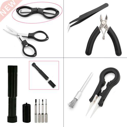 Vape Tool Set Bag Prebuilt Coil Vape Cotton Wire Coil Jig Wi