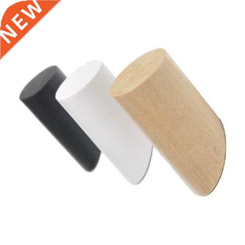 Natural Wood Clothes Hanger Wall Mounted Coat Hook