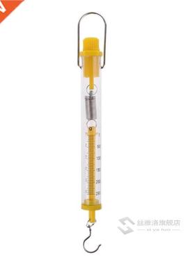 25N Dynamometer Plastic Tubular Spring Scale Dual Scale Labe