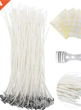 201PCS 20cm Cotton Candle Wick Pre-Waxed With Candle Wick