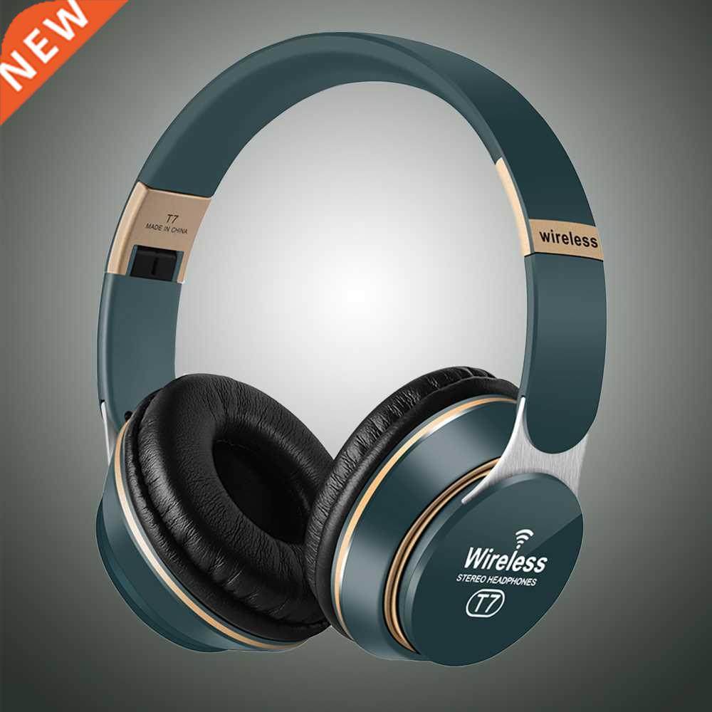 Bluetooth Headphones Over Ear HIFI Head Wireless Earphones W