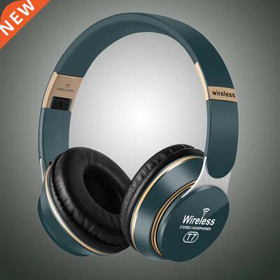 Bluetooth Headphones Over Ear HIFI Head Wireless Earphones W