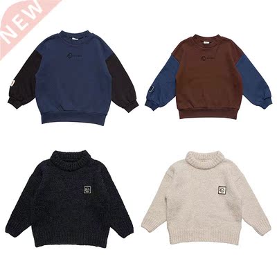 2022 Wynken Kids Kinted Sweaters Boys Girls Print Sweatshirt