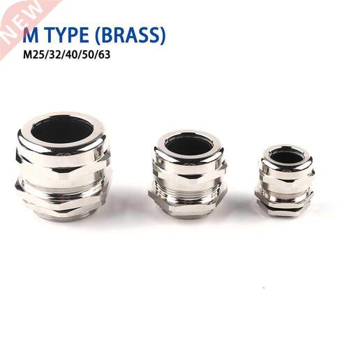 1pcs IP68 Brass nickel Metal waterproof cable glands Cable b