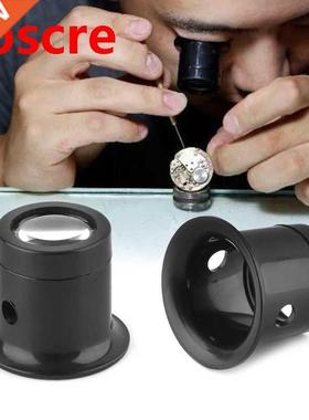 10X HD Magnifying Glass Optical Glass Lens Loupe Magnifier M